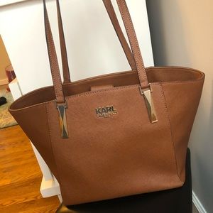 Karl Lagerfeld Paris Leather Tote